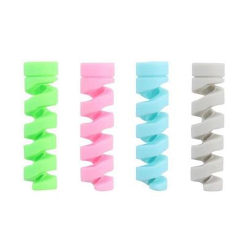 Защитная крышка кабеля для передачи данных. Кабель для зарядки мобильного телефона. Противовзломный силиконовый рукав с резьбой.