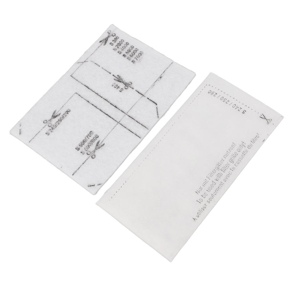 10 PCS Vacuum Cleaner Filter Sponge and Fiber Vacuum Cleaner Replacement Filter for Miele GN