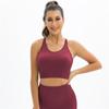 Nessaj Женский спортивный бюстгальтер с эффектом пуш-ап, фитнес-бюстгальтер, сексуальная майка для бега, йоги