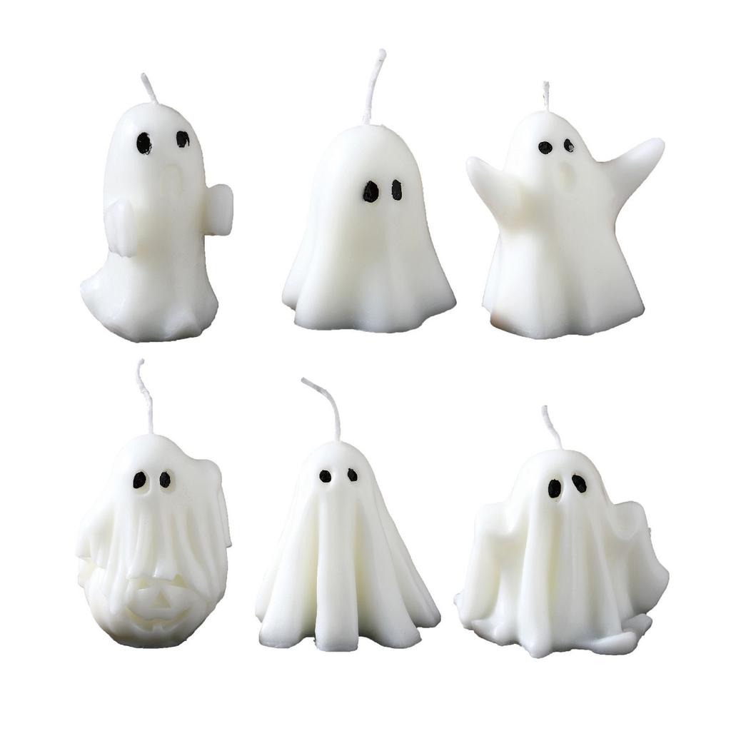 Halloween Cute And Bizarre Ghosts Aromatherapy Candle Creative Ornament Home Fragrances Atmosphere