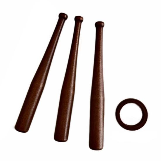 Деревянная подставка для бейсбольной биты Мини-держатель для демонстрации мячей и памятных вещей Кронштейн-подставка для мячей для гольфа и тенниса Круглая резная стойка для дома и рабочего стола