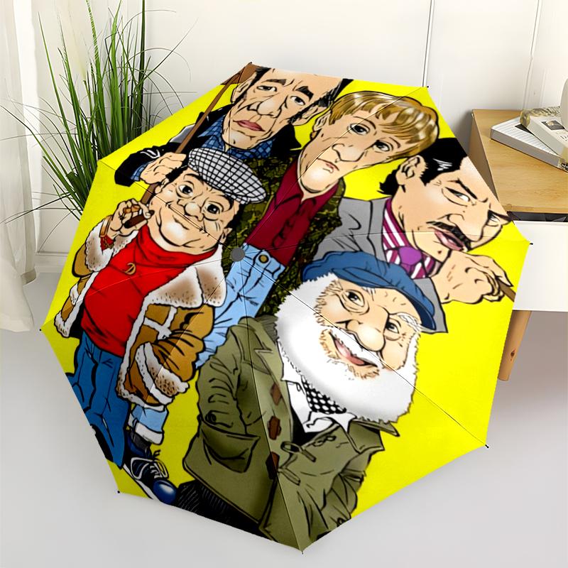Only Fools and Horses Fashionable Automatic Opening/Closing Folding Umbrella. Portable and Foldable, Ideal for Gift, Travel, and Daily Use.