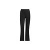 Neo Vibe Collective Pants Striped Color Block Ribbed Knit Sports Pants Women Pants Black IJ6613