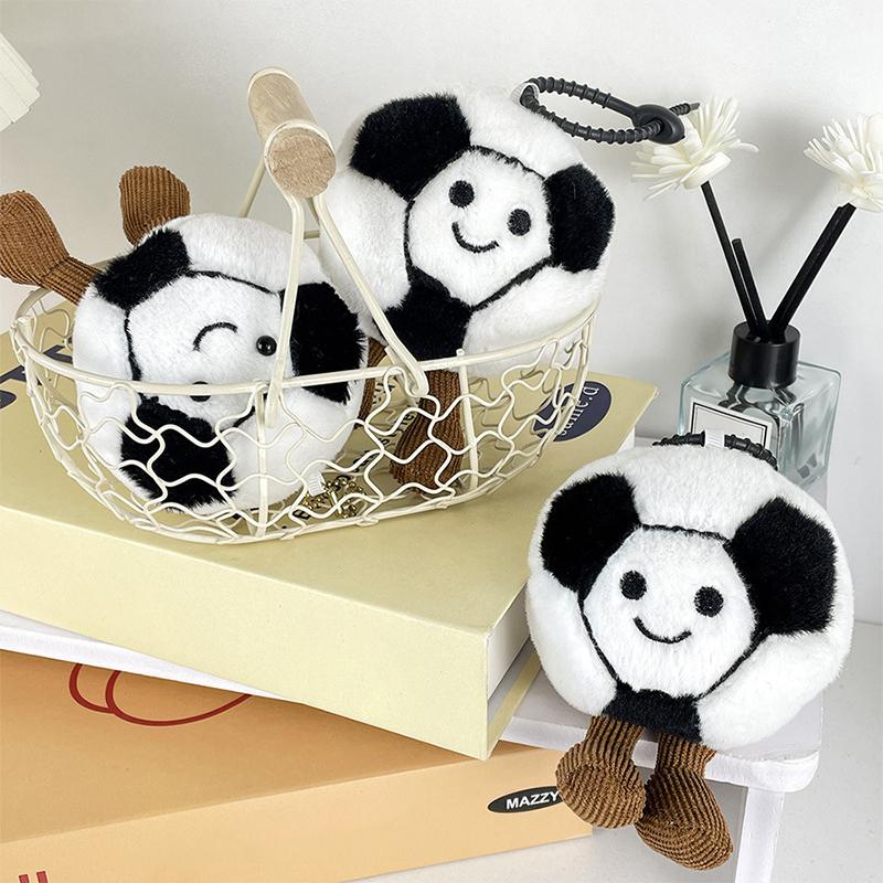 Креативный Забавный Футбольный Сувенирный Брелок Мяч для Матча Сувенирный Брелок для Болельщиков Подвеска для Телефона Украшение для Рюкзака Подарки для Мальчиков