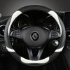 Для Renault Scenic 1 2 3 4 Grand Scenic Megane автомобильный чехол на руль из микрофибры кожаные автоаксессуары