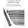65Mn Wire diameter 1.5mm /2.0mm Long Spring Compression Spring Length 100mm 150mm 200mm 250mm 300mm 400mm 500mm