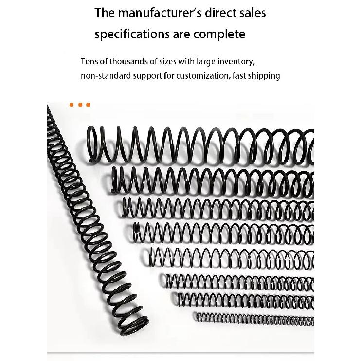 65Mn Wire diameter 1.5mm /2.0mm Long Spring Compression Spring Length 100mm 150mm 200mm 250mm 300mm 400mm 500mm