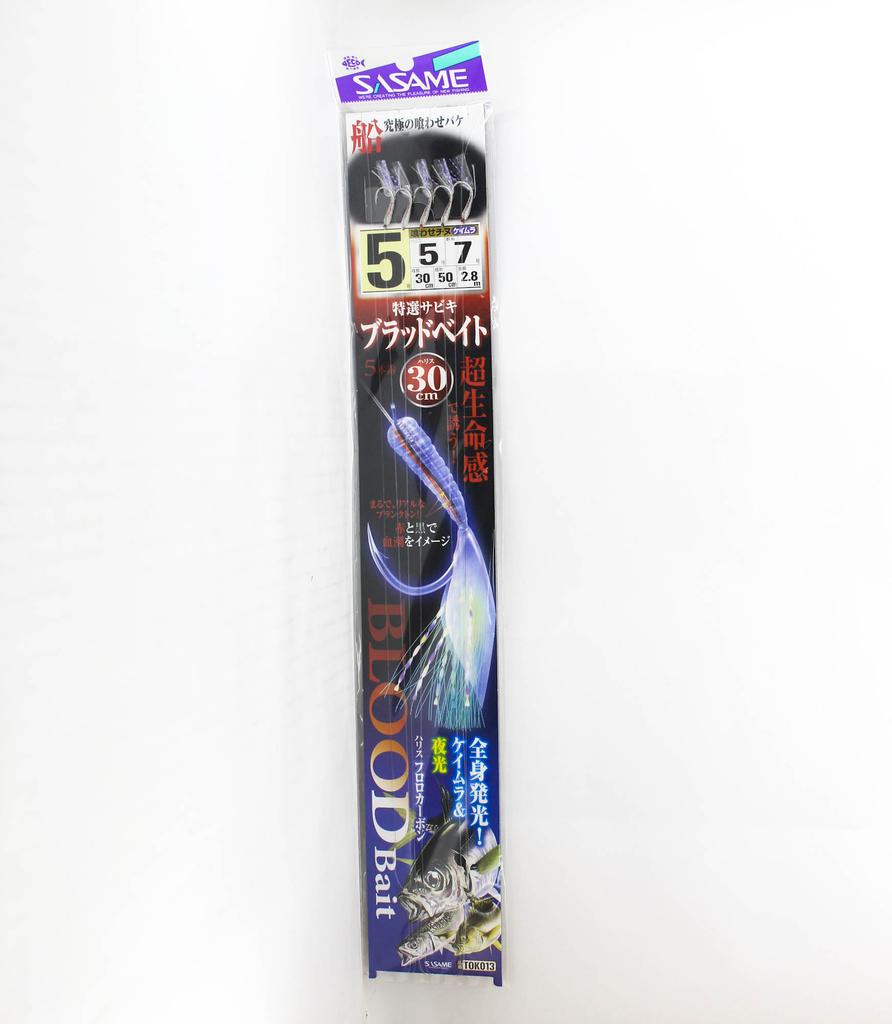 Sasame TOK-013 Bloodbait Sabiki 30cm Size 5 (9675)