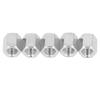 20 Pcs Hex Coupling Nut M8x1.25 12 L14mm Threaded Rod Connector 304 Stainless Steel Rod Coupling Nuts