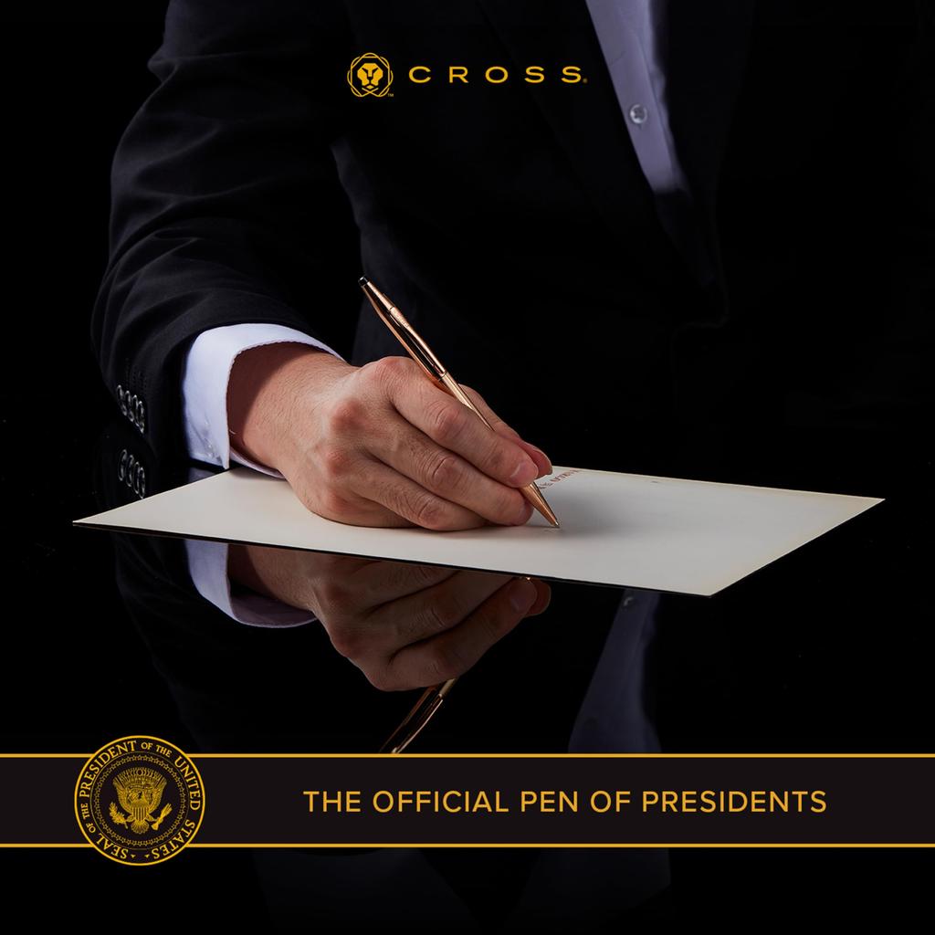 Cross Шариковая ручка Classic Century Полуночный черный Обычный Импортный продукт На масляной основе NAT0082-136