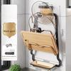 Космическая алюминиевая подставка для крышки кастрюли, кухонная подставка без перфоратора, многофункциональная подставка для разделочной доски, подставка для разделочной доски, подвеска для подставки для кастрюль