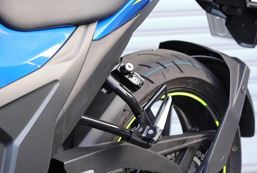 Держатель замка для шлема Kijima Bike Parts, стальной, противоугонный GIXXER150/250/SF250('20-) 303-1602