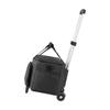 Rolling DJ Cable Bag, 1680D, Padded File Gig Bag with Wheels, 6 Detachable Divider, Travel Storage Music Gear Case, for Professional DJ Gear, Musical