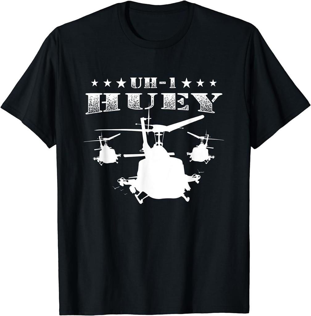 Uh-1 Huey Helicopter Pilot Huey Crew Chief Door gunner T-Shirt Size S-5XL