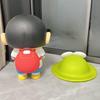 Crayon Shin-chan Cute Frog Cartoon Figurine - Healing Desktop Ornament & Birthday Gift