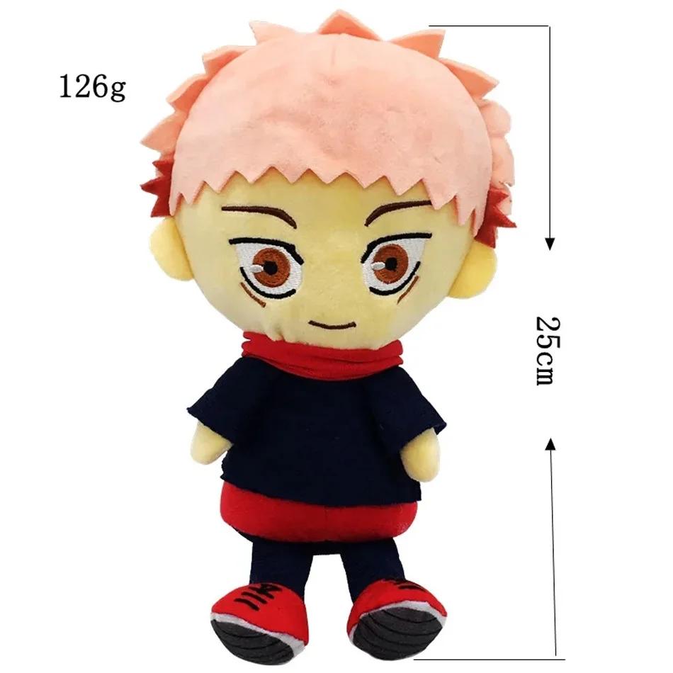 Плюшевые игрушки Jujutsu Kaisen Сатору Годжо Фушигуро Мегуми Итадори Юдзи Инумаки Тоге Аниме Мягкая кукла Кавайная фигурка Детский подарок