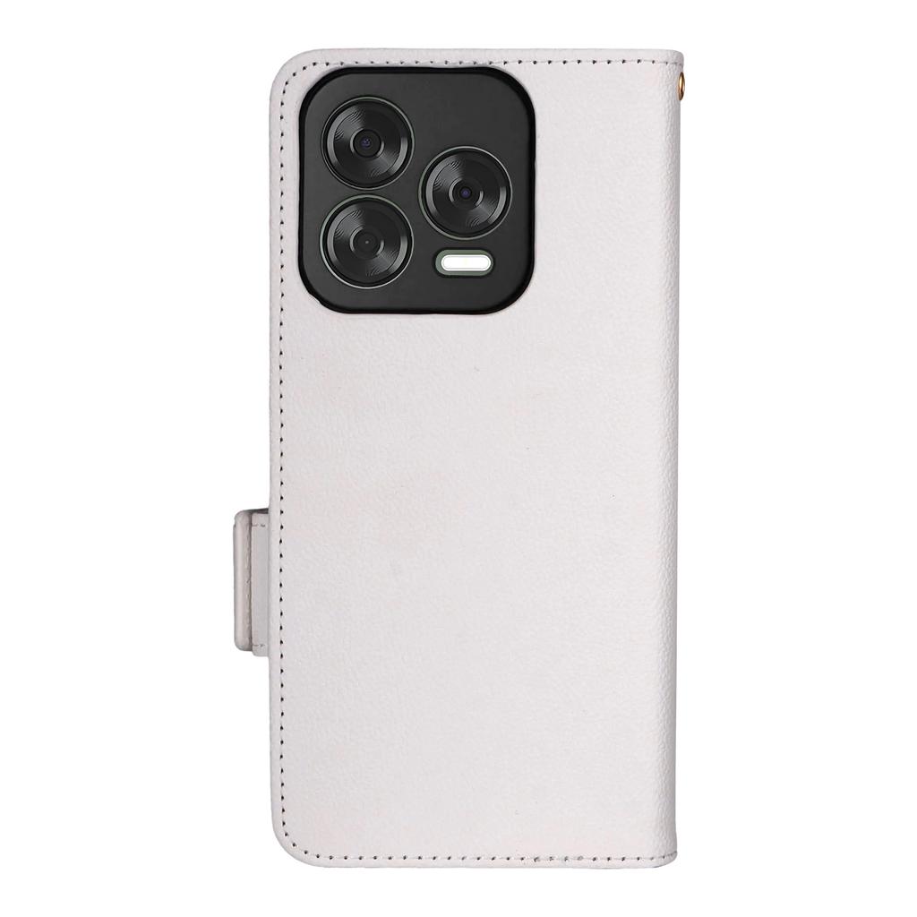 Чехол для ZTE Blade V70 Design/Blade V70 Vita с ремешком на запястье, кошелек из искусственной кожи с текстурой личи, чехол-книжка для телефона