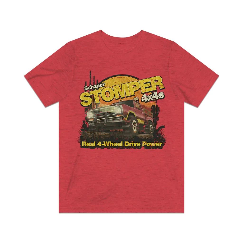 Stomper 4x4s Винтажная мужская футболка 1980