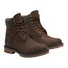 Timberland Heritage 6-Inch Lace-Up Waterproof Boots (Men / Dark Brown Nubuck / 27.0 Cm)