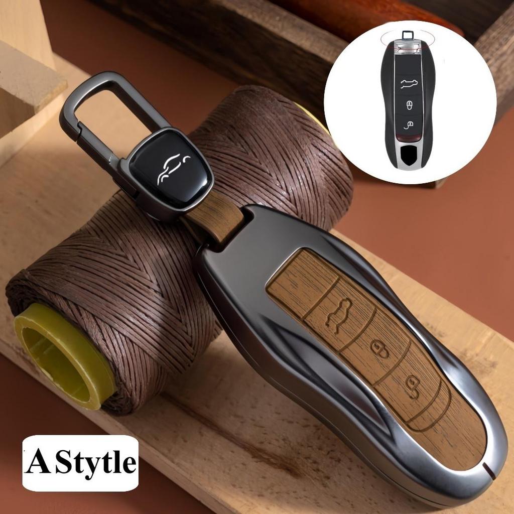 Для Porsche Panamera Cayenne Cayman Macan Boxster 911 9ya 971 Shell Protection Fashion Metal Remote Car Key Case Cover