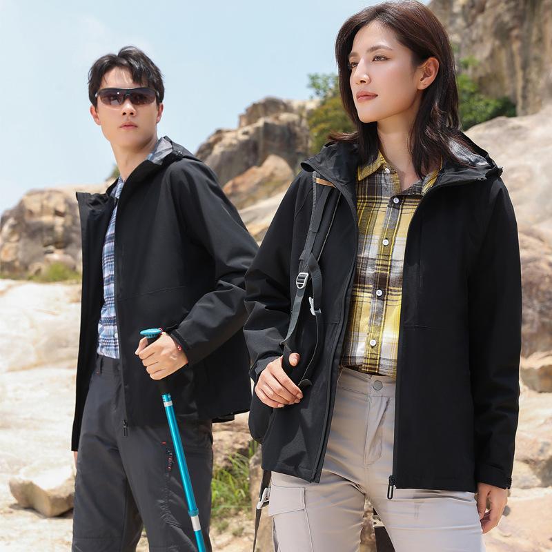 New Jackets for Men and Women In Autumn and Winter Outdoor Jackets for Windproof Single Clothes Casual Windbreaker Sports Mountaineering