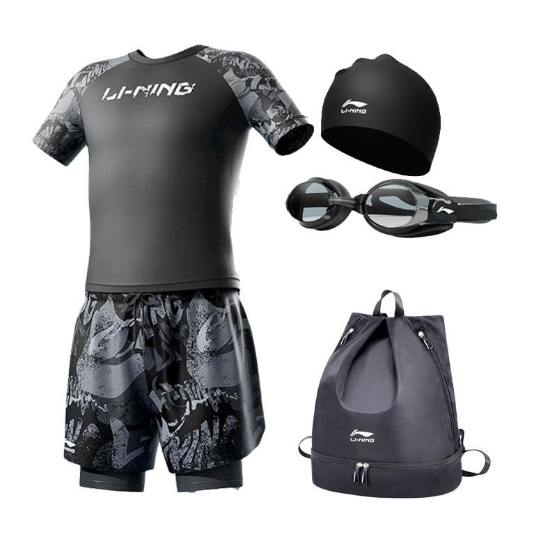 Купальные комплекты Li Ning Мужские Умеренные 022+607+808+508+849