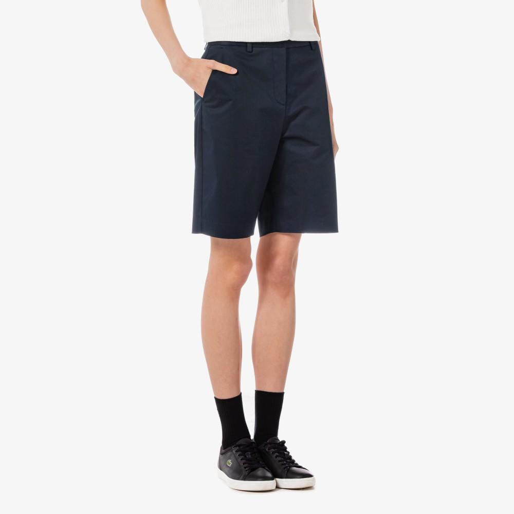 [Lacoste] Women's Basic Bermuda Shorts FF167E-55GHDE