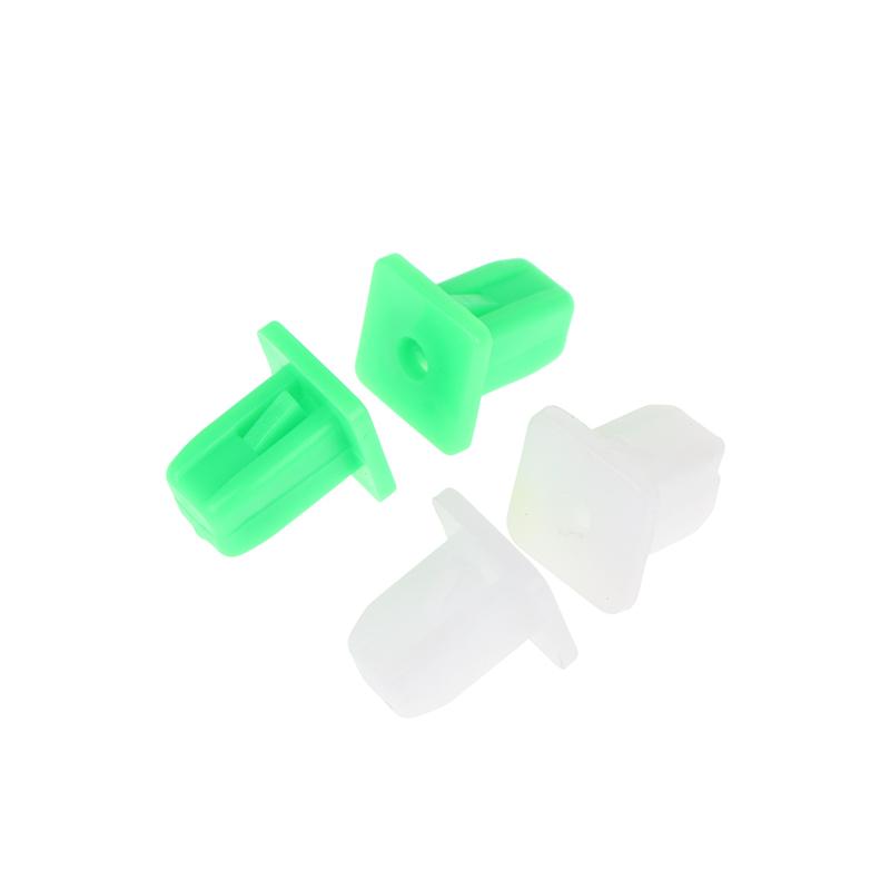 50Pcs Square Auto Fasteners Auto Bumper Clips For Car Bumpers Push Engine Cover Fender Car Door Trim Panel Clips