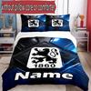 3pcs Duvet Cover Set (1*Duvet Cover + 2*Pillowcase, Without Core), Custom Name 1860 Munchen football club Pattern Bedding Set, Home Bedroom Decor Gift