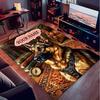 1PC Custom Name "German Shepherd's Cozy Corner" Theme Floor Mat Ideal for Living Room, Game Rooms, Office, Bedroom,Floor Mat Playful Design