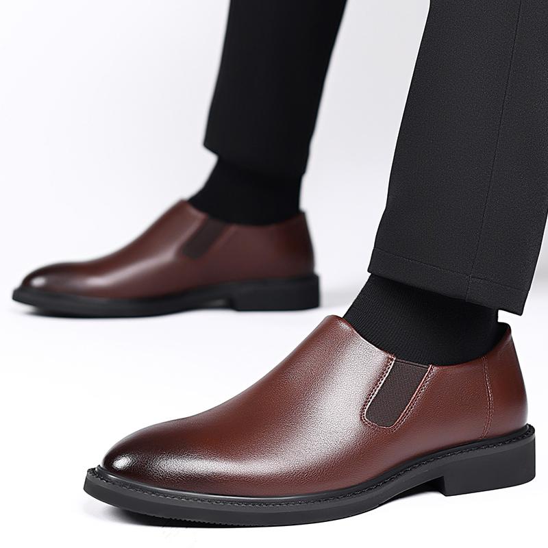 Leisure Business Minimalist Style Men's Shoes Classic Retro Versatile for Wedding Parties Leisure Activity Office Men's Shoes