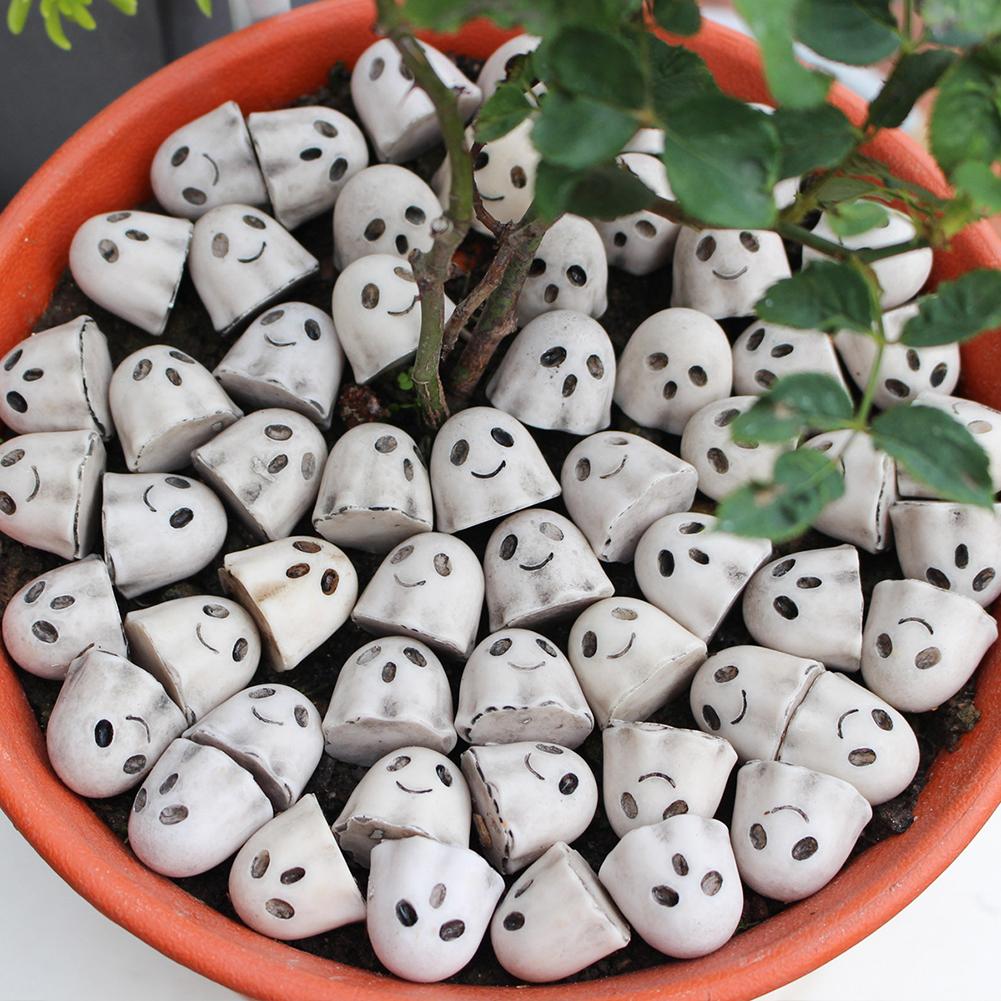 Mini Resin Ghosts Model Ornament Multifunctional Cute Ghosts Decorations Party Favors For Halloween