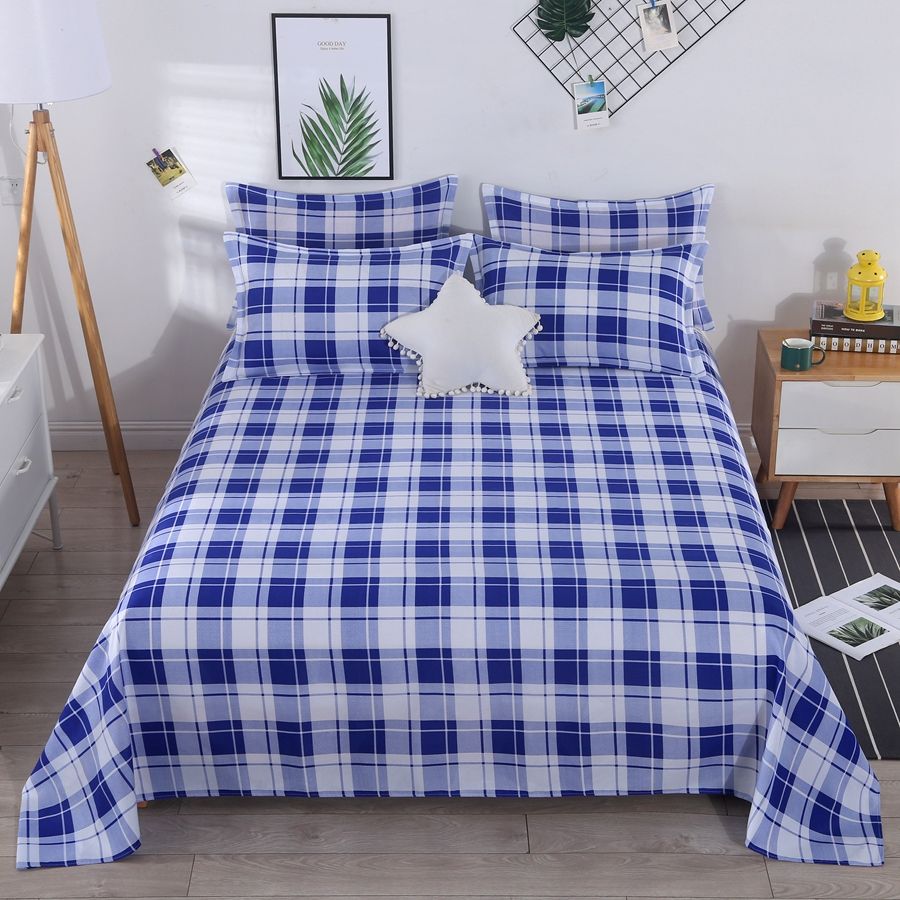 Постельное белье из мягкой ткани с цветочным рисунком для всех сезонов - Доступно в размерах для двуспальной и односпальной кровати