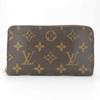 Used Bifold Wallet Zippy Compact Wallet M61440 Monogram Brown Beige