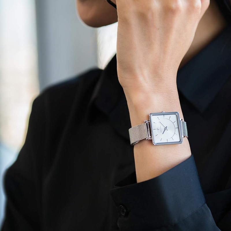 [Pierre Lanier] Часы Pierre Lannier Rekare collection сетчатый ремень P007H628 женские [Регулярно импортируемый продукт] Серебро x Серебро