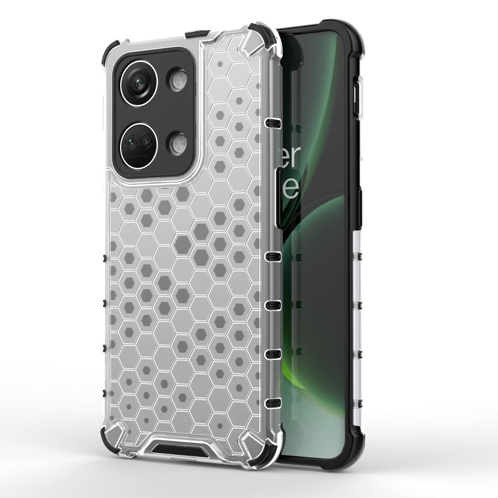 For OnePlus Nord 3 5G/Ace 2V Anti-drop Phone Case Honeycomb Texture Shockproof Cover