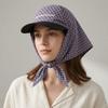 Korean Style Scarf Baseball Cap Y2k Strappy Bandana Hat Casual Letter Headscarf Hat  Men
