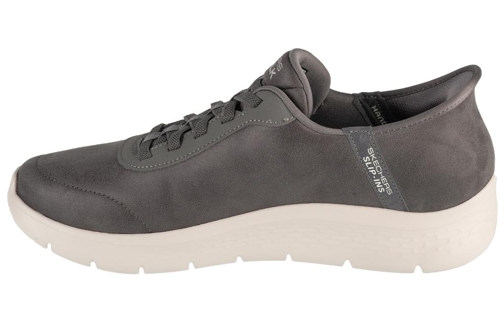Skechers Слипоны: GO Walk Flex - Smooth Motion, мужские серые кроссовки