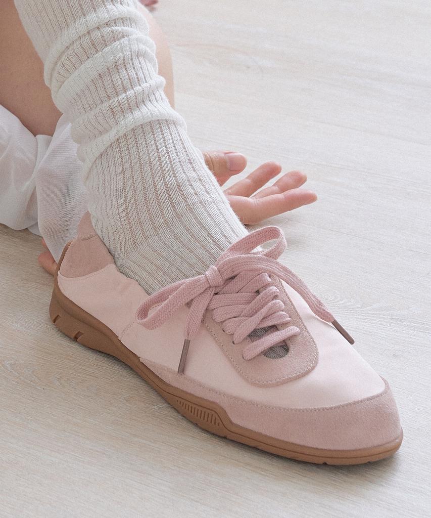 Кроссовки Shoehi Arbi из коровьей кожи, атласные (2 цвета)_Sn2025