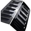 Rear Window Louver Shutter Compatible with Volkswagen Golf 4 MK4 1997-2006 Side Air Vents Shutter Cover Trim Exterior Accessories(Carbon Fiber