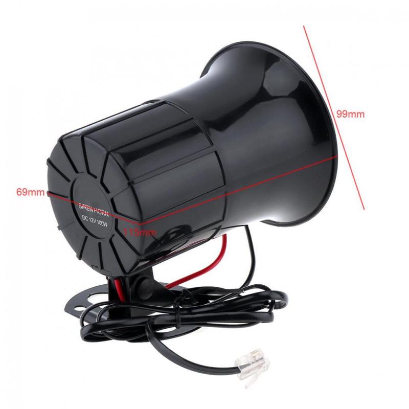 Громкоговоритель для автотранспорта 12V 6 Звук 100W
