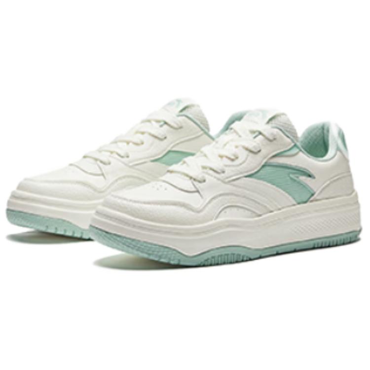 Anta Street Warrior 2 Comfortable Versatile Non-Slip Wear-Resistant Low-Top Skate Shoes Men Sneakers White Blue 912528077-3