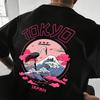 Tokyo Men Cotton T-shirt Luxury Brand Fashion Big Size Top Casual Short Sleeve Streetwear Classic Print New Arrival Tee S-4XL