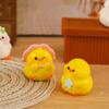 Миниатюрные фигурки, милые желтые цыплята, животные, микро-ландшафтные украшения для украшения дома, декор комнаты, настольные аксессуары