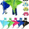 Christmas/Halloween Party Costume Cloak, Hat, Mask Dinosaur Element, Children Festival Performance Shawl Outfit, Holiday Party Cosplay Costume