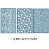 1-3Pcs Silk Screen Stencils for Polymer Clay Reusable Silk Screen Print Kit Mesh Stencil DIY Earring Jewelry Making Pottery Tool
