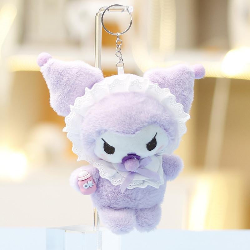 Плюшевая игрушка Sanrio Соска Китти Кот Брелок с персонажем Из мягкого полиэстера Для девочек