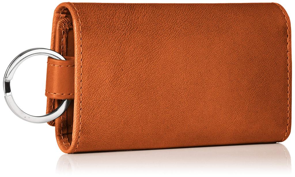 White House Cox S9692 SADDLE LEATHER COLLECTION Leather Key Case, COGNAC [Used]