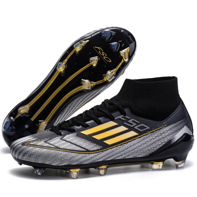 Новые взрослые мужские и женские футбольные бутсы мужские и женские молодежные студенческие длинные шипы сломанные шипы соревновательные тренировочные футбольные бутсы