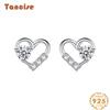 Tancise 925 Sterling Silver Zircon Earrings Drop Earrings For Women Wedding Party Gifts